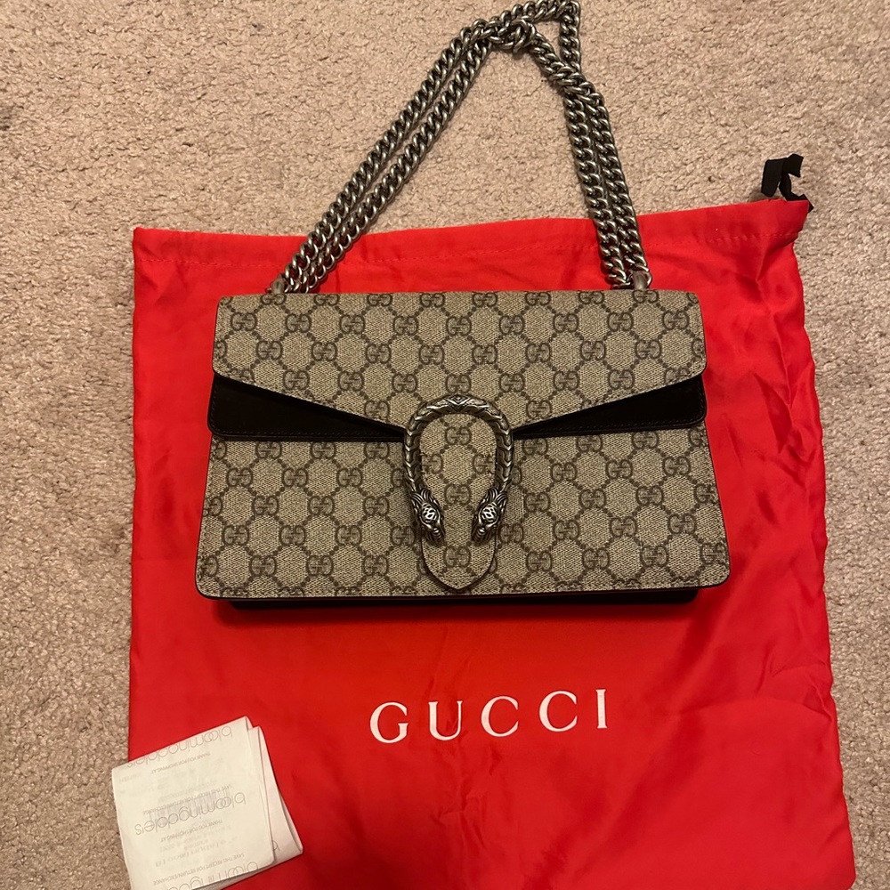 Gucci Dionysus Small - Black and Beige